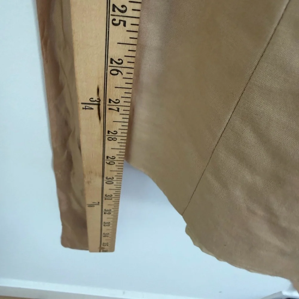 J. Crew Tan Wrap Mini Dress